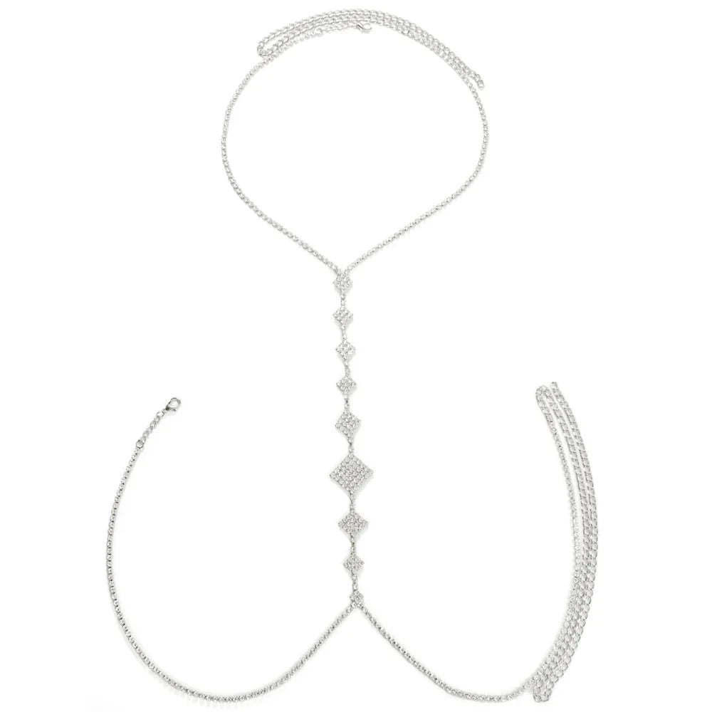Collar tipo cadena corporal