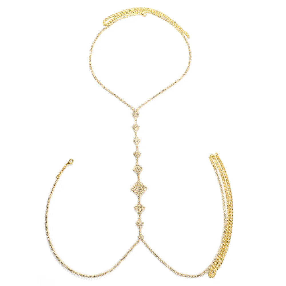 Collar tipo cadena corporal